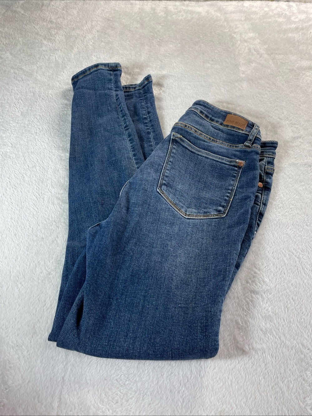 Judy Blue Jeans Womens Sz 9/29 Blue Denim Stretch Skinny Fit